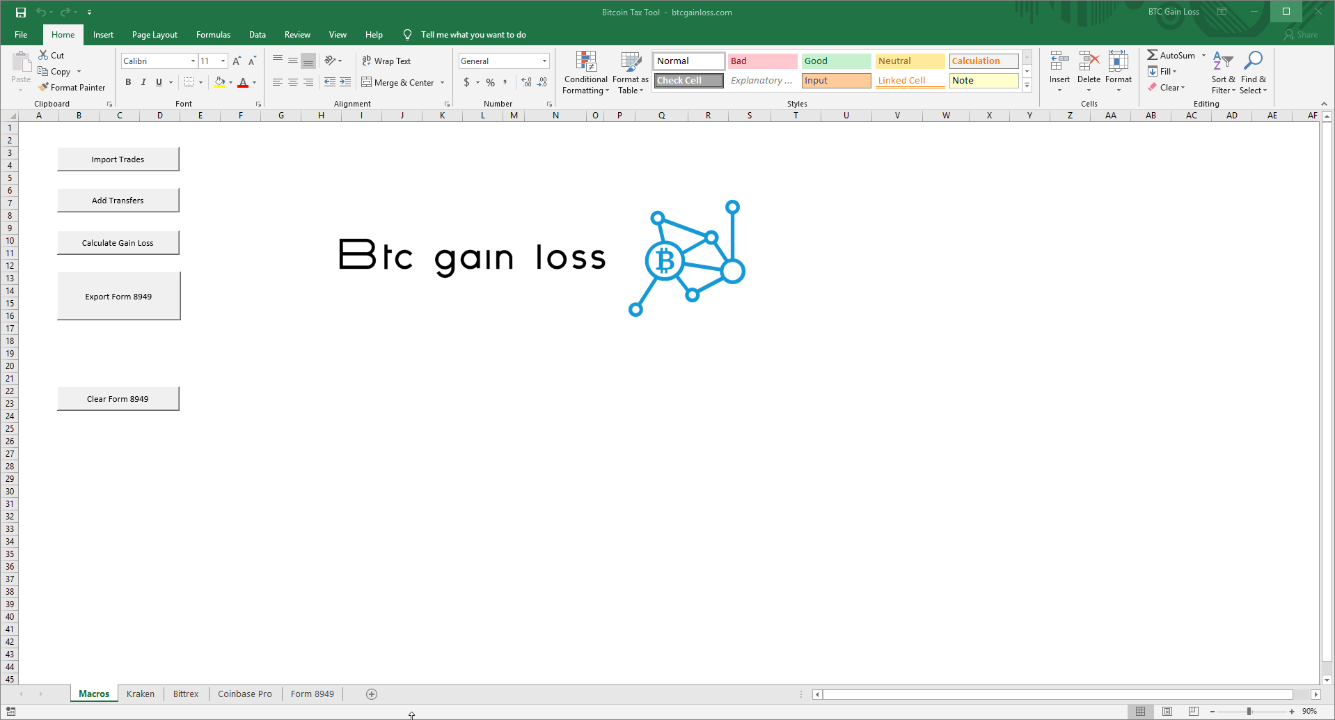 how-to-btc-gain-loss